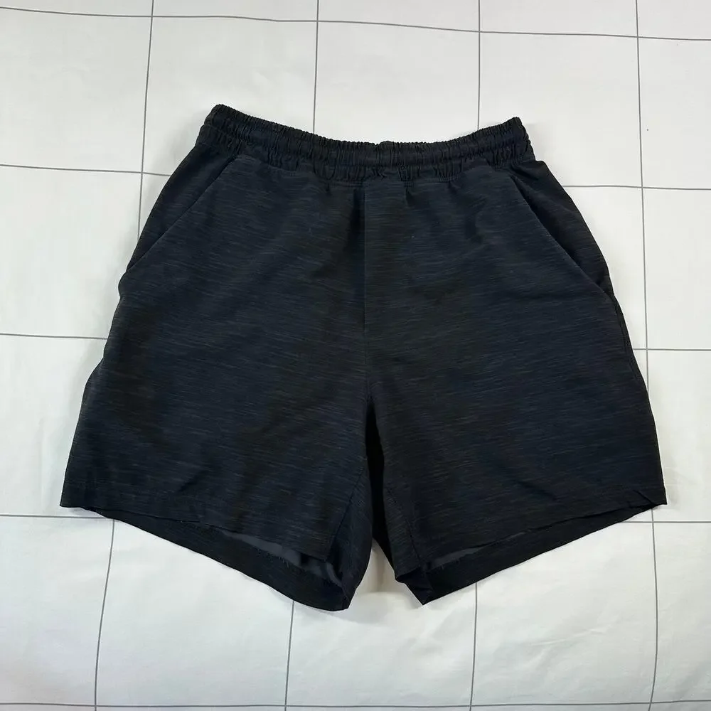 Lululemon Shorts Mens XS Black Pace Breaker Linerless Athletic 5